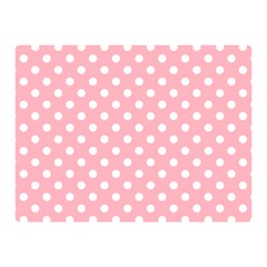 Polka Dots 35 x27  Blanket Back