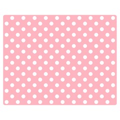 Polka Dots 60 x50  Blanket Front