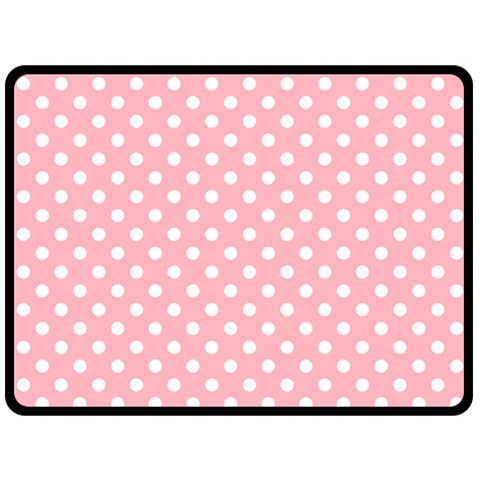 Polka Dots 80 x60  Blanket Front