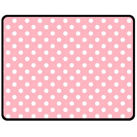 Polka Dots 60 x50  Blanket Front