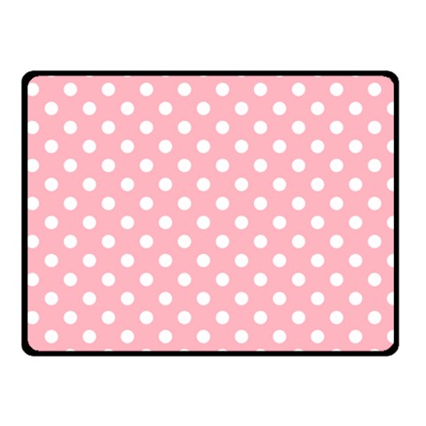 Polka Dots 50 x40  Blanket Front