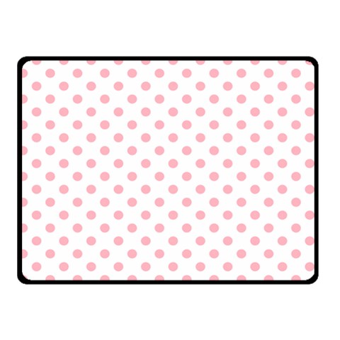 Polka Dots 45 x34  Blanket Front