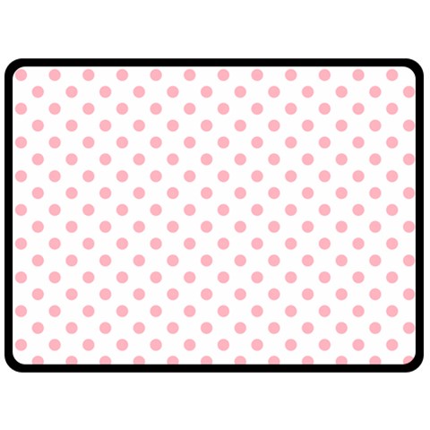 Polka Dots 80 x60  Blanket Front