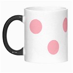 Polka Dots - Light Pink on White Morph Mug