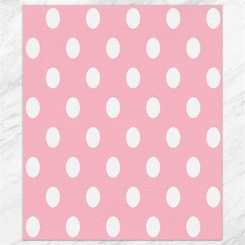 Polka Dots 8.15 x9.66  Canvas - 1