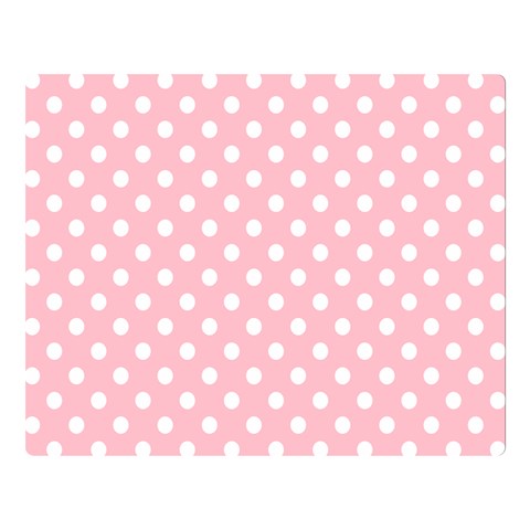 Polka Dots 80 x60  Blanket Front