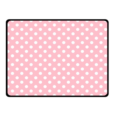 Polka Dots 45 x34  Blanket Front