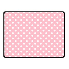 Polka Dots 45 x34  Blanket Back