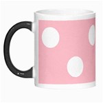 Polka Dots - White on Pink Morph Mug