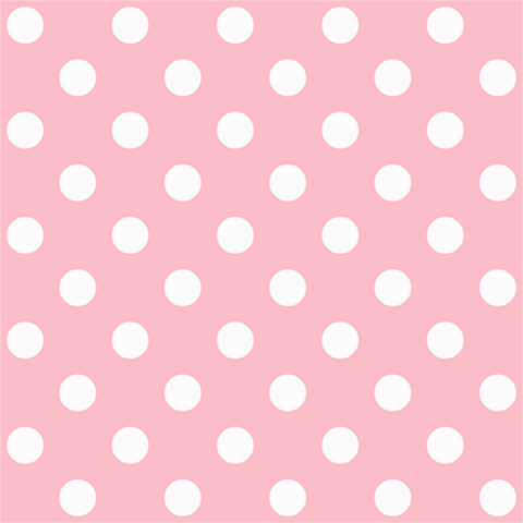 Polka Dots 8 x8  Scrapbook Page - 1