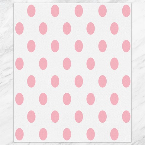 Polka Dots 8.15 x9.66  Canvas - 1