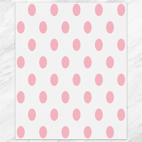 Polka Dots 10.95 x13.48  Canvas - 1
