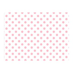Polka Dots 35 x27  Blanket Back