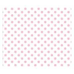 Polka Dots 50 x40  Blanket Back