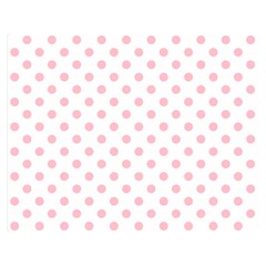 Polka Dots 60 x50  Blanket Back