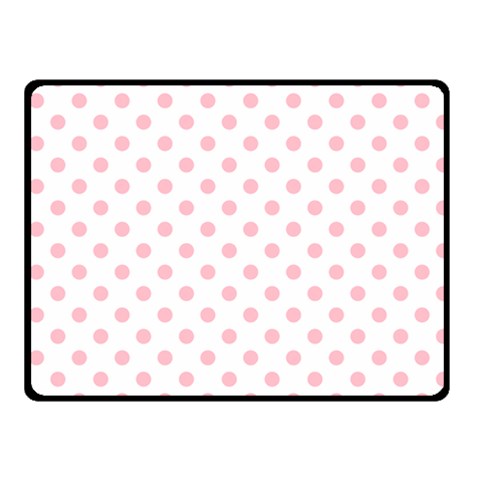 Polka Dots 50 x40  Blanket Front