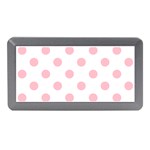 Polka Dots - Pink on White Memory Card Reader (Mini)