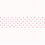Polka Dots - Pink on White Medium Bar Mat