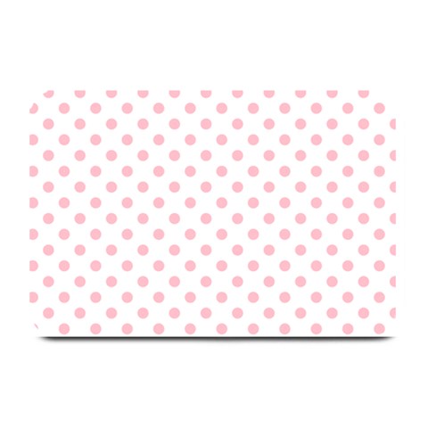 Polka Dots 18 x12  Plate Mat