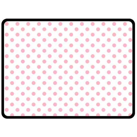 Polka Dots 80 x60  Blanket Front