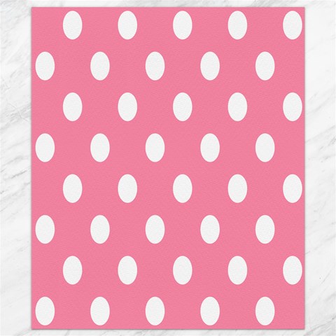 Polka Dots 8.15 x9.66  Canvas - 1