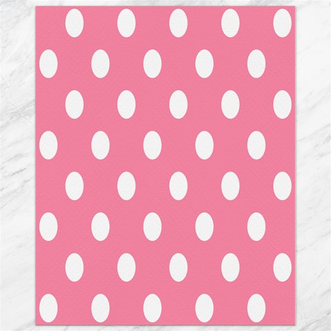 Polka Dots 10.95 x13.48  Canvas - 1