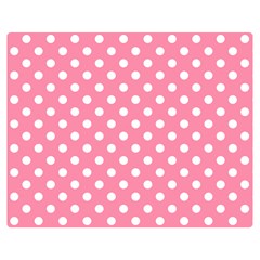 Polka Dots 60 x50  Blanket Back