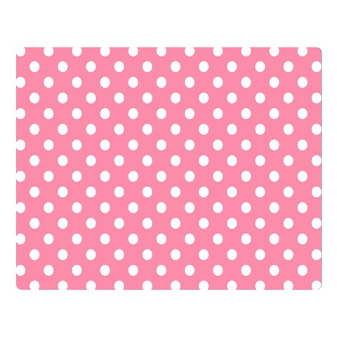 Polka Dots 80 x60  Blanket Front