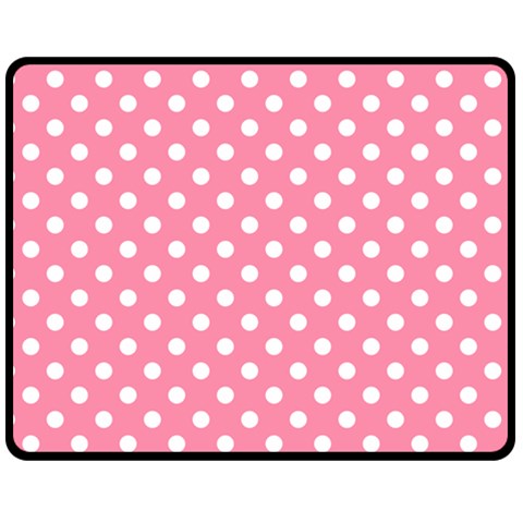 Polka Dots 60 x50  Blanket Front