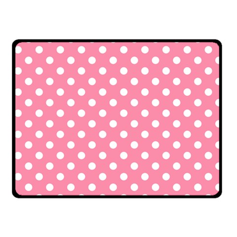 Polka Dots 50 x40  Blanket Front