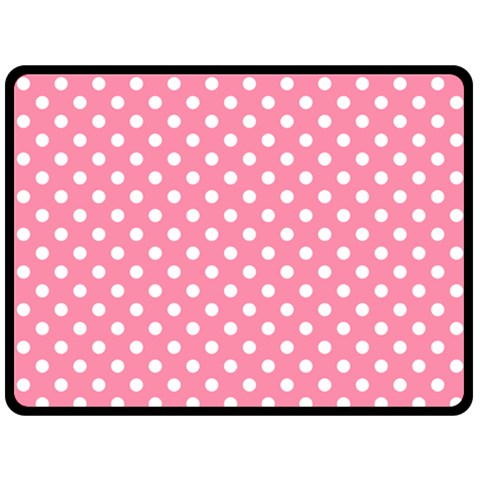 Polka Dots 80 x60  Blanket Front