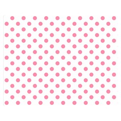 Polka Dots 60 x50  Blanket Back
