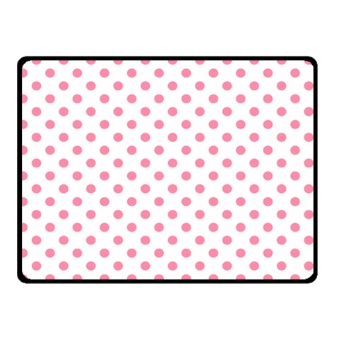 Polka Dots 45 x34  Blanket Front