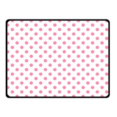 Polka Dots 45 x34  Blanket Back