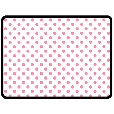 Polka Dots 80 x60  Blanket Front