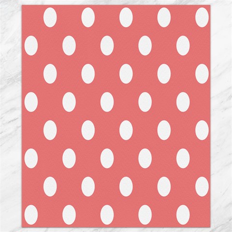 Polka Dots 8.15 x9.66  Canvas - 1