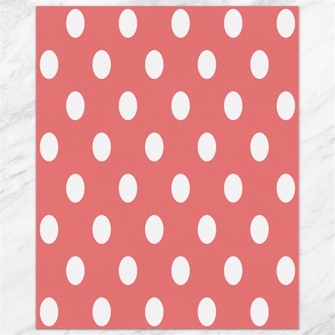 Polka Dots 10.95 x13.48  Canvas - 1
