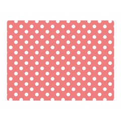 Polka Dots 35 x27  Blanket Back