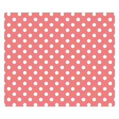 Polka Dots 50 x40  Blanket Front