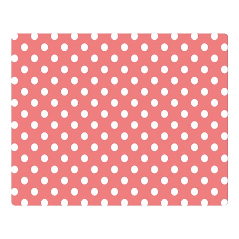 Polka Dots 80 x60  Blanket Front