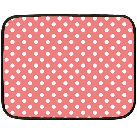 Polka Dots 35 x27  Blanket