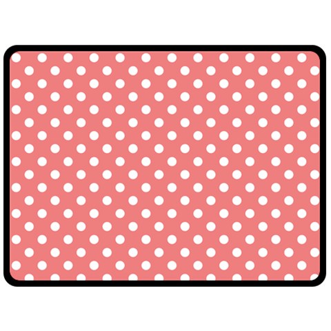 Polka Dots 80 x60  Blanket Front