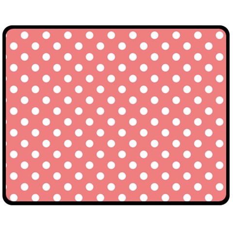 Polka Dots 60 x50  Blanket Front