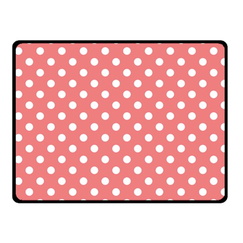 Polka Dots 50 x40  Blanket Front
