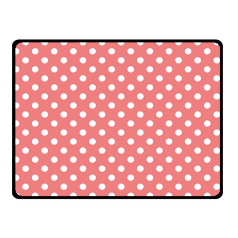 Polka Dots 45 x34  Blanket Front