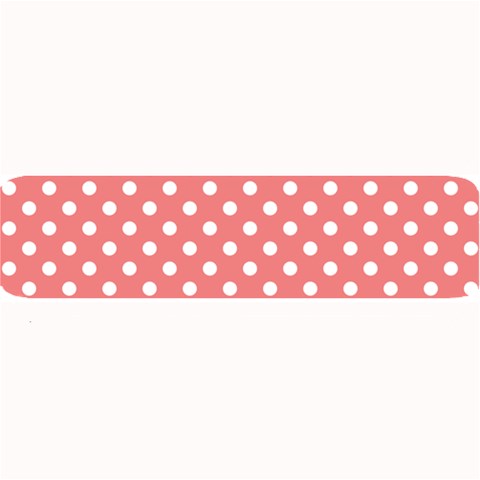 Polka Dots 32 x8.5  Bar Mat