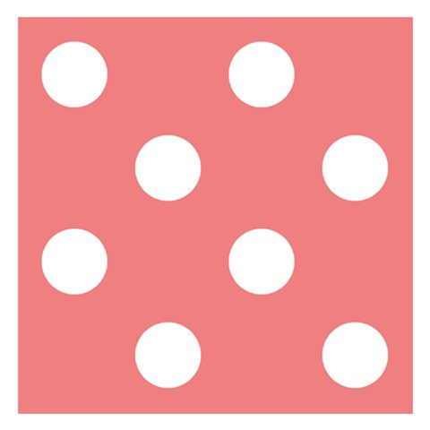 Polka Dots 3.75 x3.75  Memopad