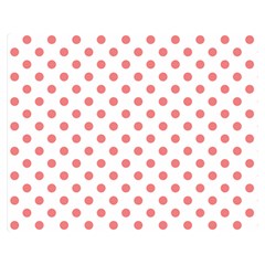 Polka Dots 60 x50  Blanket Front