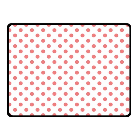 Polka Dots 45 x34  Blanket Front