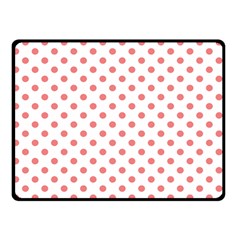 Polka Dots 45 x34  Blanket Back
